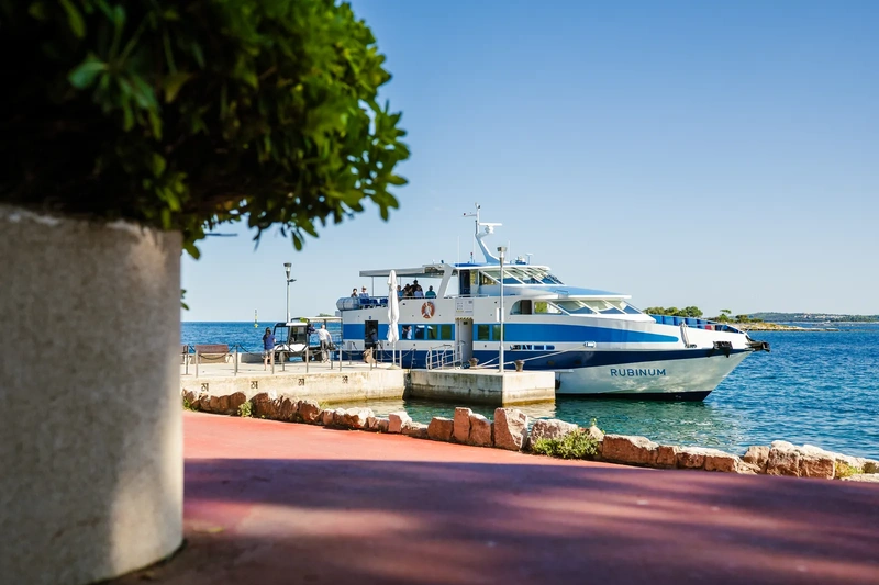 Rovinj Island Boat Timetable: Red Island and St Catherine