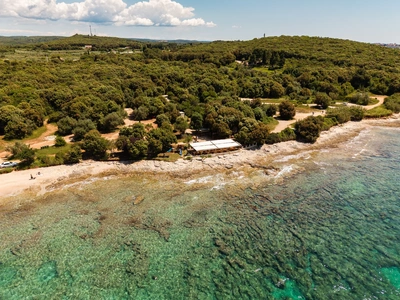 Headland with Rovinj on the horizon