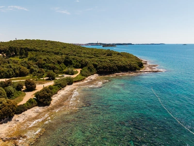 Looking south to Rovinj