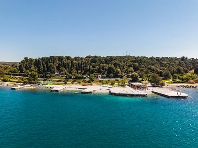 Vista aerea della zona balneare