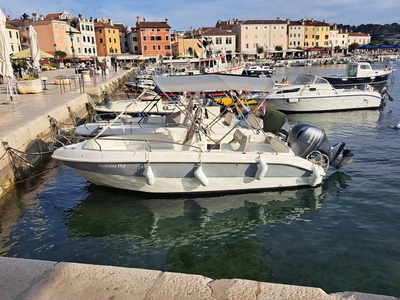 Nemovi brodovi privezani uz rovinjsku obalu — Rovinj